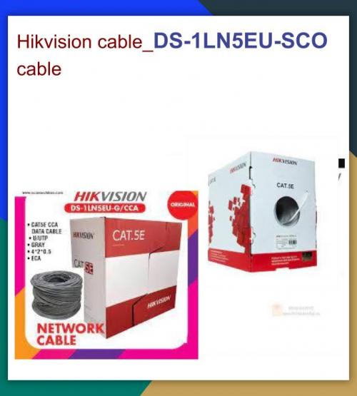 Hikvision cable_DS-1LN5EU-SCO cable lan...