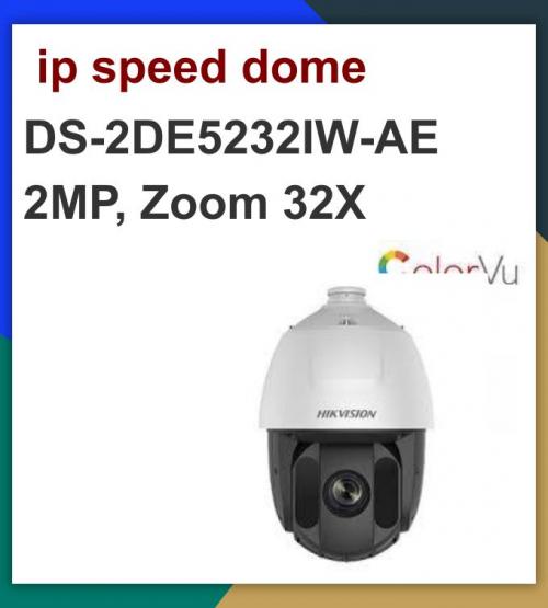 Hikvision_Camera sp dom ip PTZ_DS-2DE5232IW-AE 2MP, Zoom 32X  đêm trên 150m_32× zoom quang, 16× zoom KTS_khuyến mãi tháng 7 giảm thêm 24%