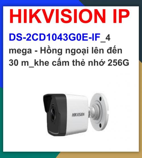 Hikvision camera IP_DS-2CD1043G0E-IF_4 mega...