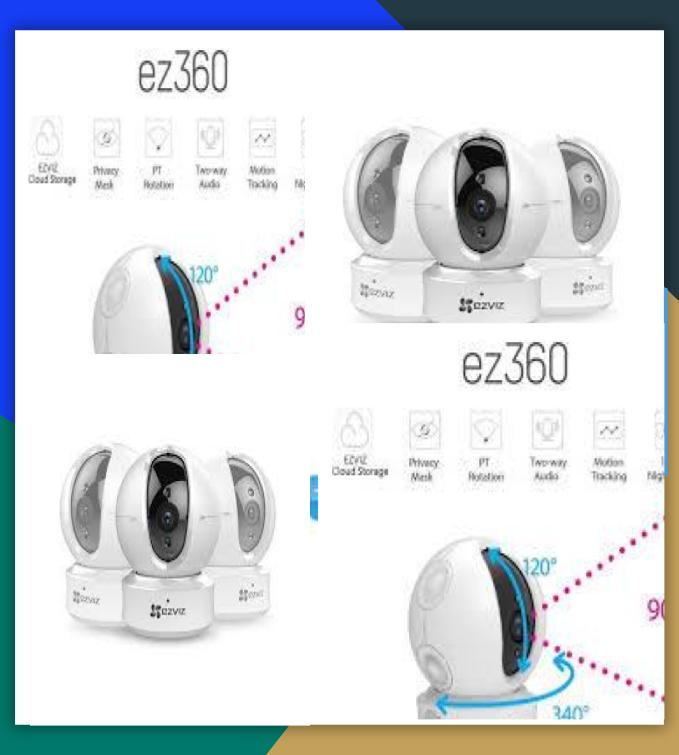 Camera Ezviz C6CN  xoay 4 chiều âm thanh 2 chiều (2MP, H.265)