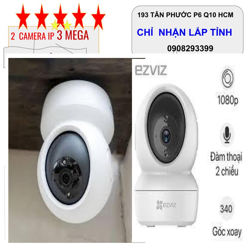 Camera IP EZVIZ C6N 3 Megapixel Full HD CHUẨN 2K freeship setup tận nơi