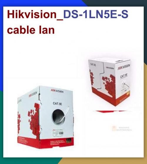 Hikvision cable_DS-1LN5E-S cable lan chuyên...