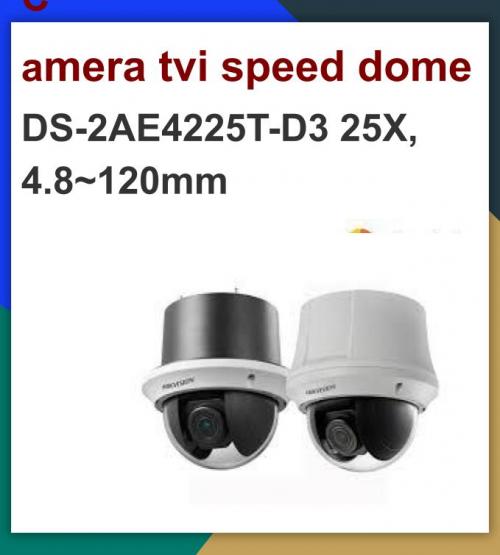 Hikvision camera SPEED DOME TVI_...