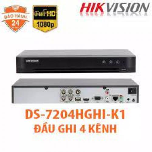Hikvision_Đầu ghi_DS-7204HGHI-k1(S) vỏ sắt 5 kênh