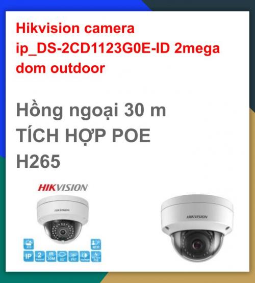 Hikvision camera IP_DS-2CD1123G0E-ID 2mega...