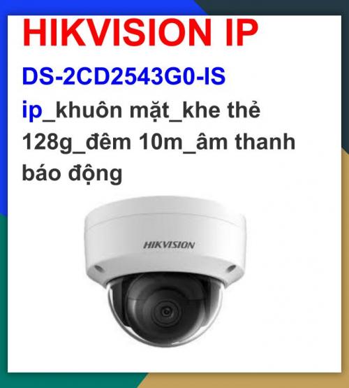 Hikvision camera IP_DS-2CD2543G0-IS...